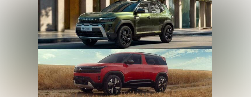 Renault Duster vs Tata Sierra: स्पेसिफिकेशन और फीचर्स की पूरी तुलना