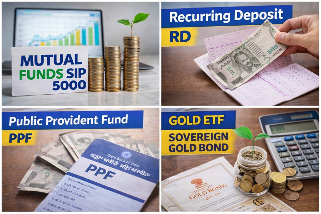 Best investment plan for ₹5000 per month