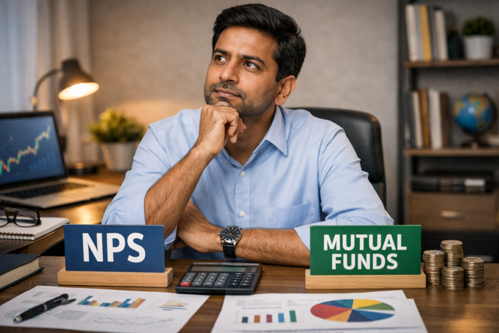 NPS vs Mutual Funds comparison for Indian investors